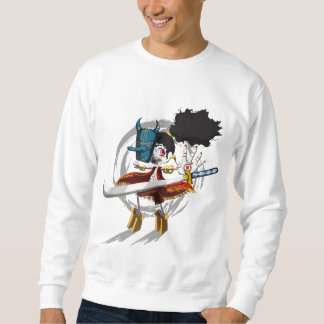 Moletom Máscara de Demônio Chibi do Guerreiro Samurai