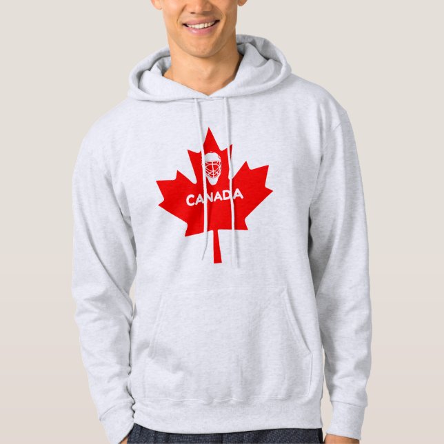 Moletom Máscara De Hóquei No Canadá (Frente)