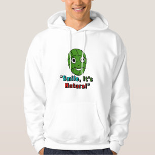 Moletom "Máscara Verde Sorridente - Cartoon Bonito Face à 