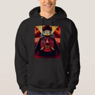 Moletom Máscara vermelha de samurai anime