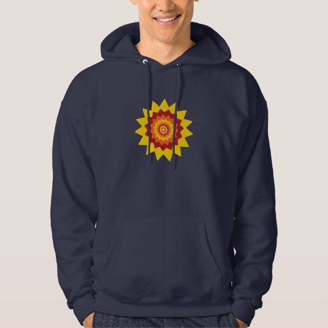 Moletom Masculino Flor Ímpar (Frente)