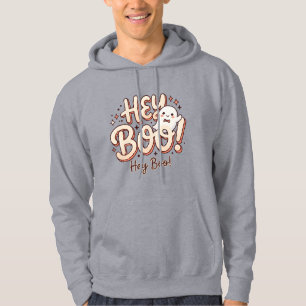Moletom Masculino "Hey Boo!" Retro Ghost