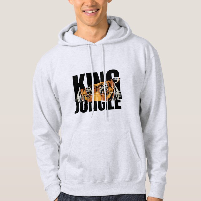 Moletom Masculino King of Jungle Tiger (Frente)