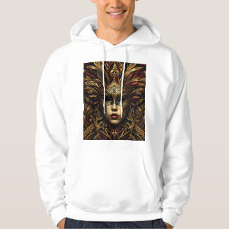 Moletom Masks of Mystery: Venice Meets Africa