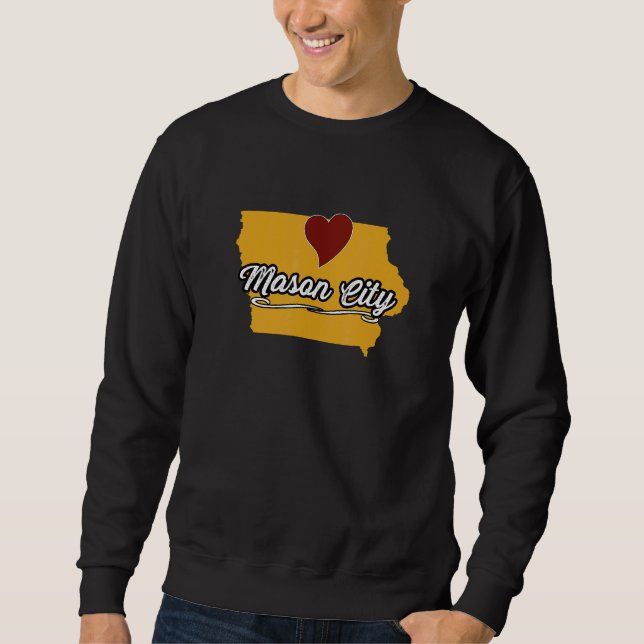 Moletom MASON CITY IOWA IA USA Cute Souvenir Merch  US Cit (Frente)