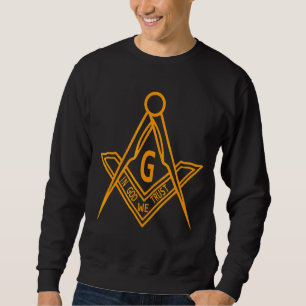 Moletom Mason em Deus Masonic Confiamos em Freemasons do P