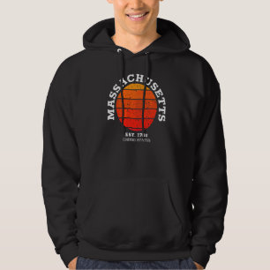 Moletom Massachusetts Retro Sunset Vintage Mães Esportivas