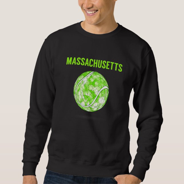 Moletom Massachusetts Tênis Ball (Frente)