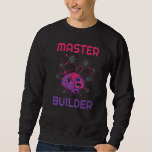 Moletom Master Builder Para Engenheiro Robô Ou Ventiladore