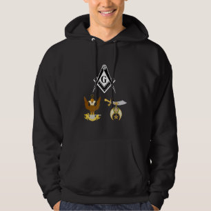 Moletom Master Mason 33º Grau Shrine AASR Noble Masonic