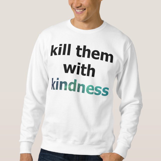 Moletom mate-os com sweathshirt da bondade (Frente)