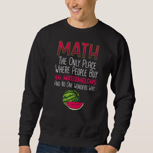 Moletom Matemática Apenas Local Onde Mães Do Comprar Pesso (Frente)