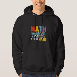 Moletom Matemática De Professores De Matemática Não É Um E