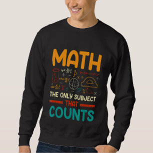 Moletom Matemática O Único Assunto Que Conta
