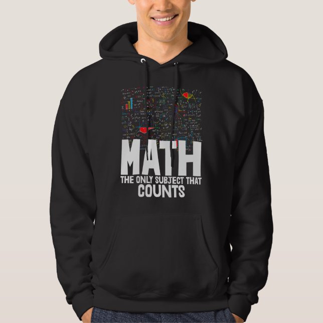 Moletom Matemática O Único Assunto Que Conta Toddler Mathl (Frente)