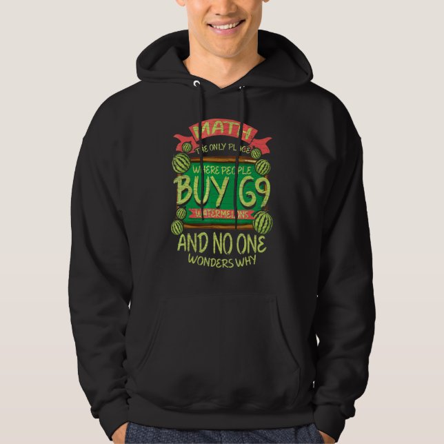 Moletom Matemática O Único Local Onde O Pessoas Comprar 69 (Frente)