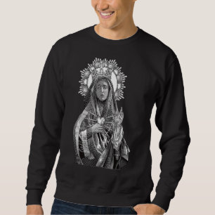 Moletom Mater Dolorosa Nossa Senhora das Dores Virgem Mari