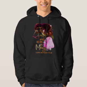Moletom May Girl Birthday Melanin Afro Queen For Black Wo