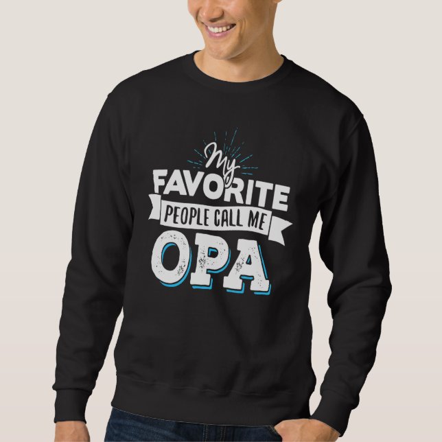 Moletom Me Chame De Design Do Opa Para Dia de os pais Do P (Frente)