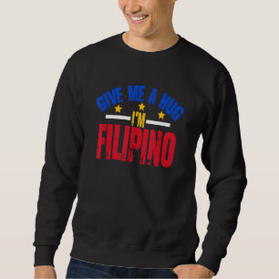 Moletom Me Dê Um Abraço Eu Sou Filipino Filipinas Manila