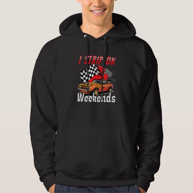 Moletom Mecânica de automotores de corridas de automóveis (Frente)