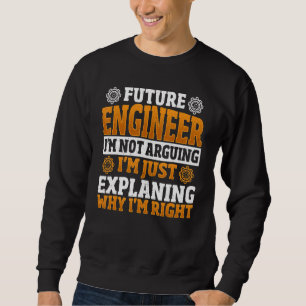 Moletom Mecânica de engenharia mecânica de futuros Engenhe