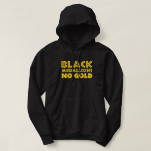 MOLETOM MEDALHES PRETOS SEM DOURADO
