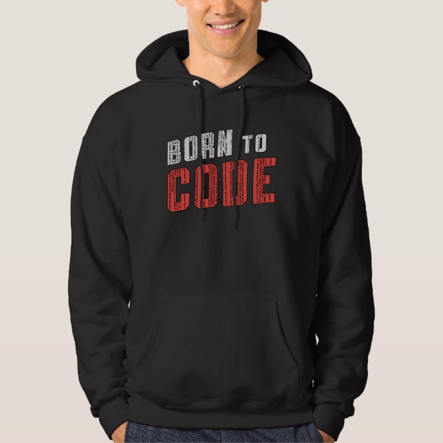 Moletom Medical Coder Born To Code ICD Coding Programmer (Frente)