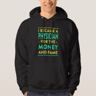 Moletom Médico da pasta Money and Fame Doutor Humor MD