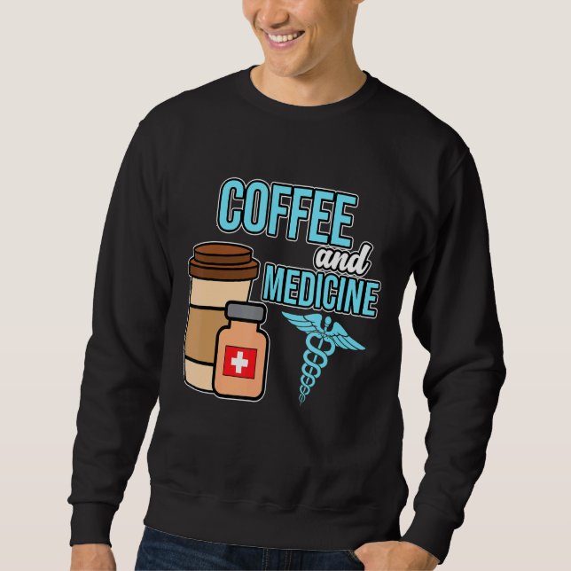 Moletom Médico Do Café E Medicina (Frente)