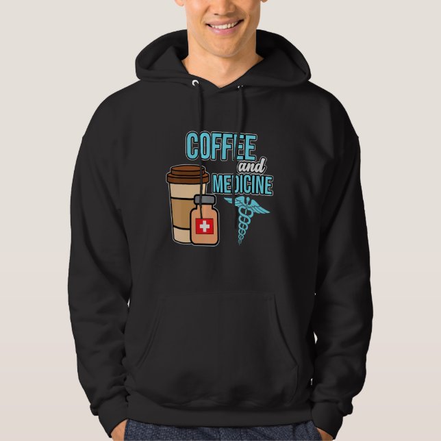 Moletom Médico Do Café E Medicina (Frente)