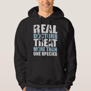 Moletom Médico Veterinário Real Trata Mais de Uma Espécie