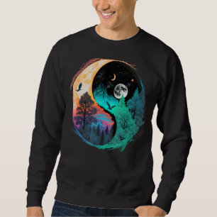 Moletom Meditação Taoismo Yin Yang Símbolo de Nature Taiji
