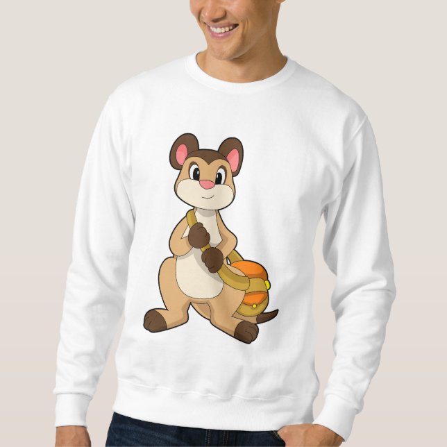 Moletom Meerkat com Bag (Frente)