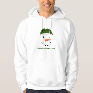 Moletom Meet Me in the Snow – Cute Snowman Christmas 