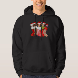 Moletom Meias de Natal Porcos de Cabra de Cabra