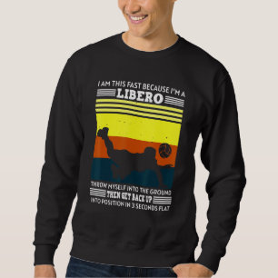 Moletom Meio de Voleibol de Praia de Voleibol Interior