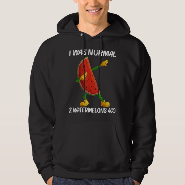 Moletom Melancia Para Homens Melão-Fruta (Frente)