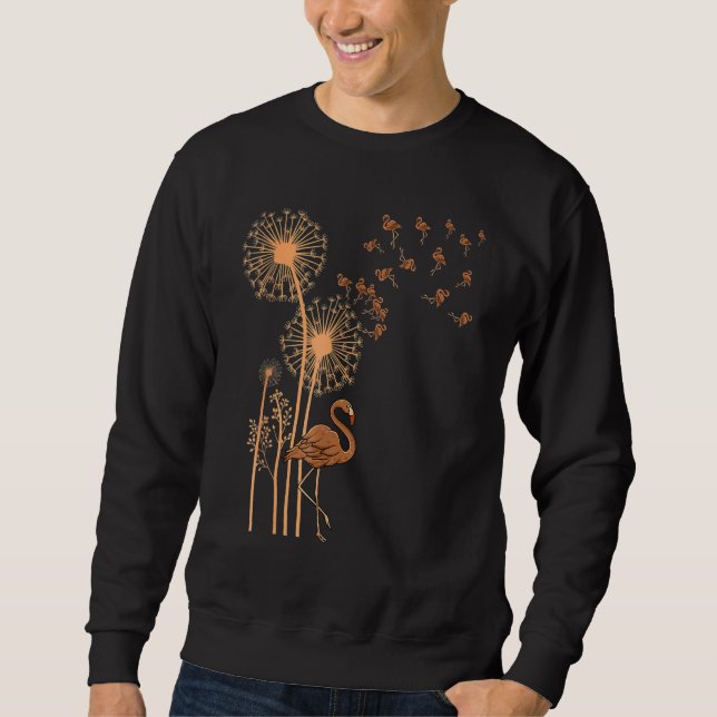 Moletom Melanin Dandelion Flamingo Black History Month Cut (Frente)