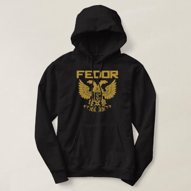 Moletom MELHOR A COMPRAR Fedor MMA O Último Imperador Esse (Frente do Design)