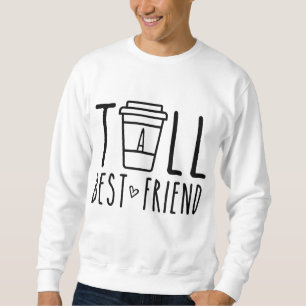 Moletom Melhor Amigo Engraçado BFF Correspondente Dois Bes