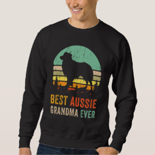 Moletom Melhor Avó Alguma Vez Presente Cachorro Aussie Mãe