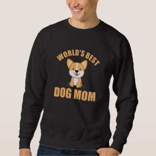 Moletom Melhor Cachorro Mãe - Cachorro Corgi Vintage Sunse