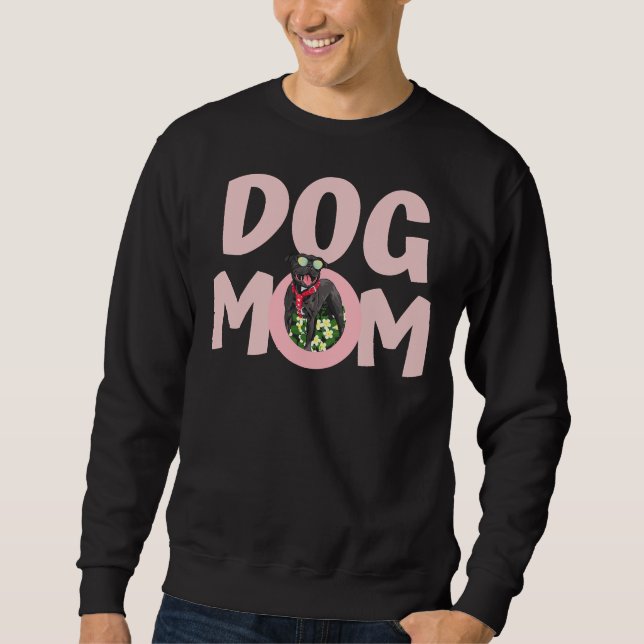 Moletom Melhor Cachorro Mamãe Sempre Pitbull (Frente)