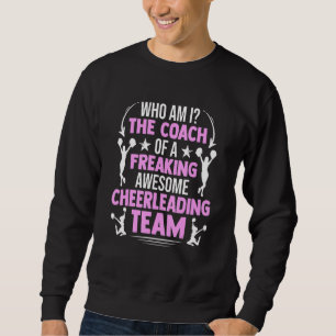 Moletom Melhor Cheerleader De Treinador Em Equipe De Chefi