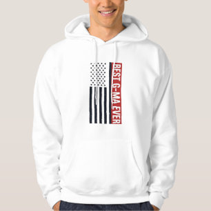Moletom Melhor Design Vector Bandeira Patriótica G-Ma Ever