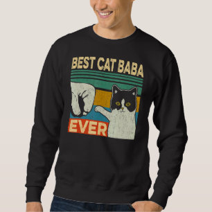 Moletom Melhor Dia de os pais De Pai Gato Baba Ever
