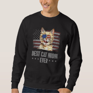 Moletom Melhor Gato Munchkin Mãe Alguma Vez Retrorou Bande