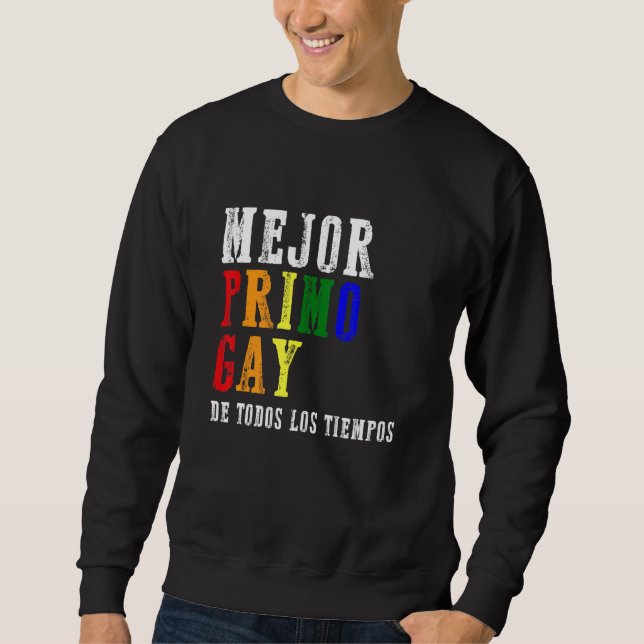 Moletom Melhor Gay De Primo De Lgbt Q Pride Lgbt (Frente)