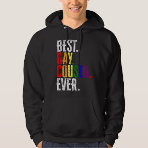 Moletom Melhor Gay Primo de Ever LGBT Gay de Primo Gifm Gi